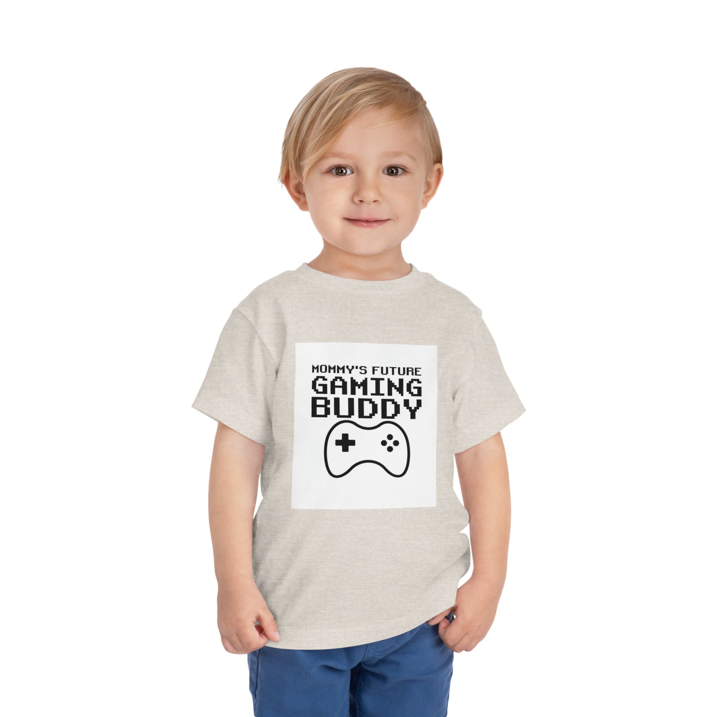 Mommy’s Future Gaming Buddy Toddler Short Sleeve Tee