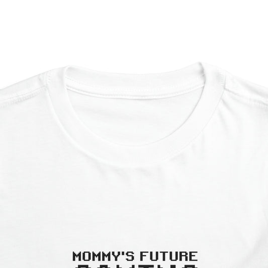 Mommy’s Future Gaming Buddy Toddler Short Sleeve Tee