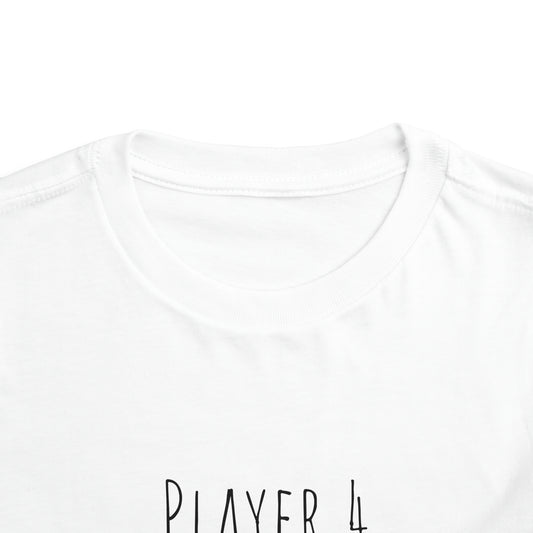 Player 4 Toddler Short Sleeve Tee